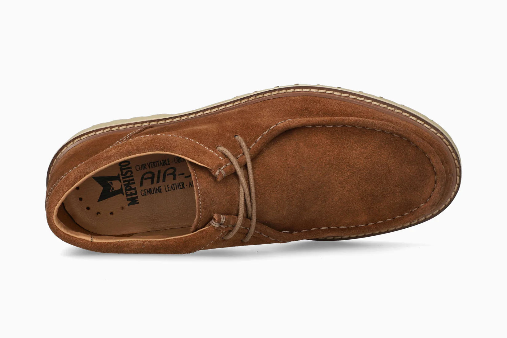 MEPHISTO ALEXANDER, BROWN VELOUR