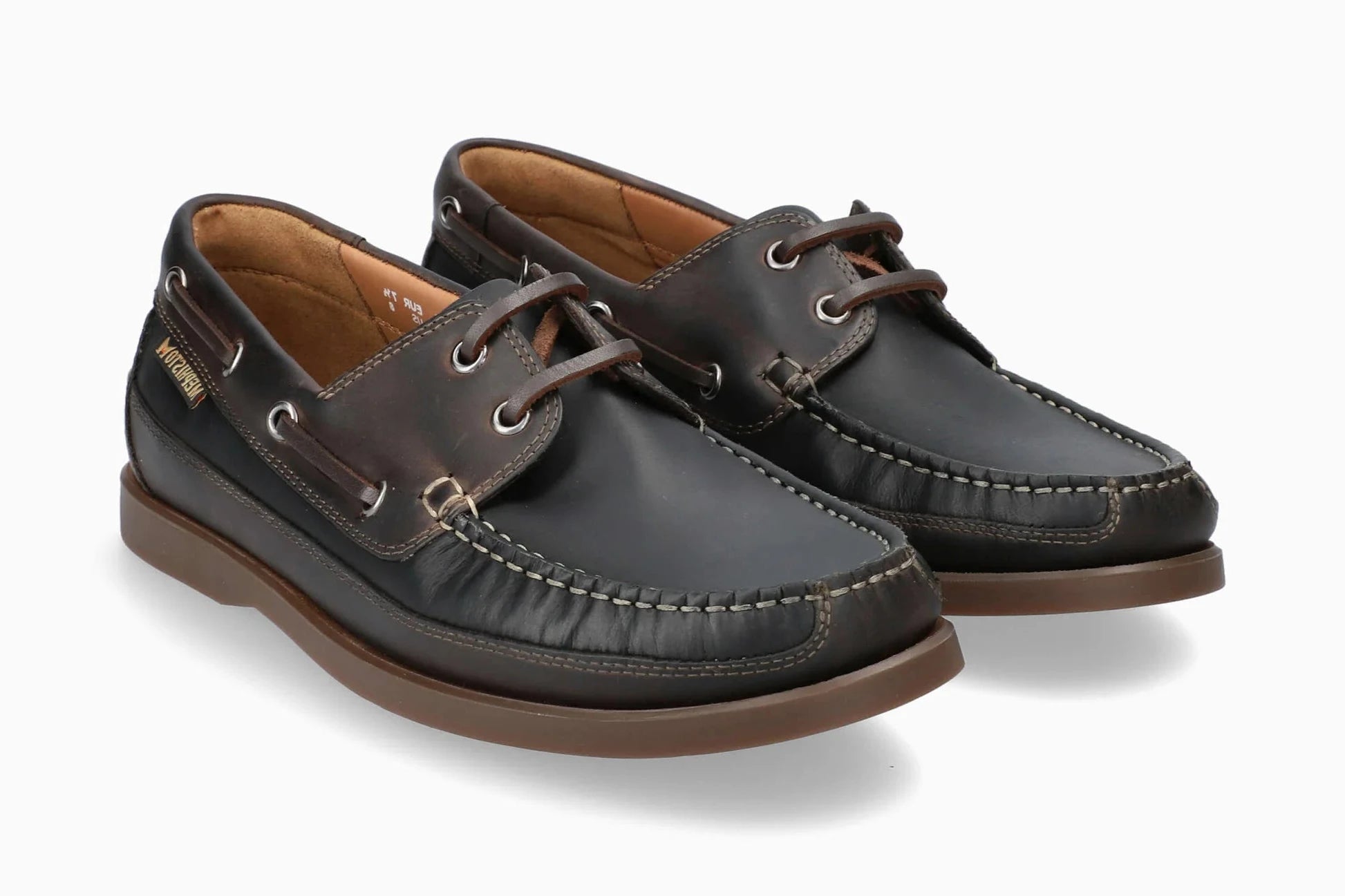 MEPHISTO BOATING, BLACK/DARK BROWN