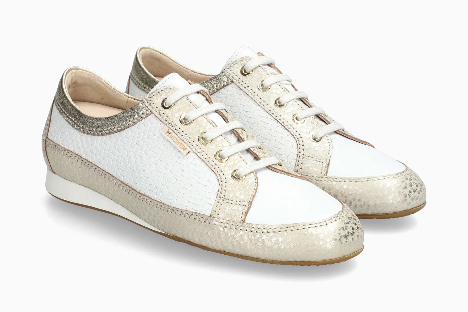 MEPHISTO BRETTA, LIGHT SAND COMBO