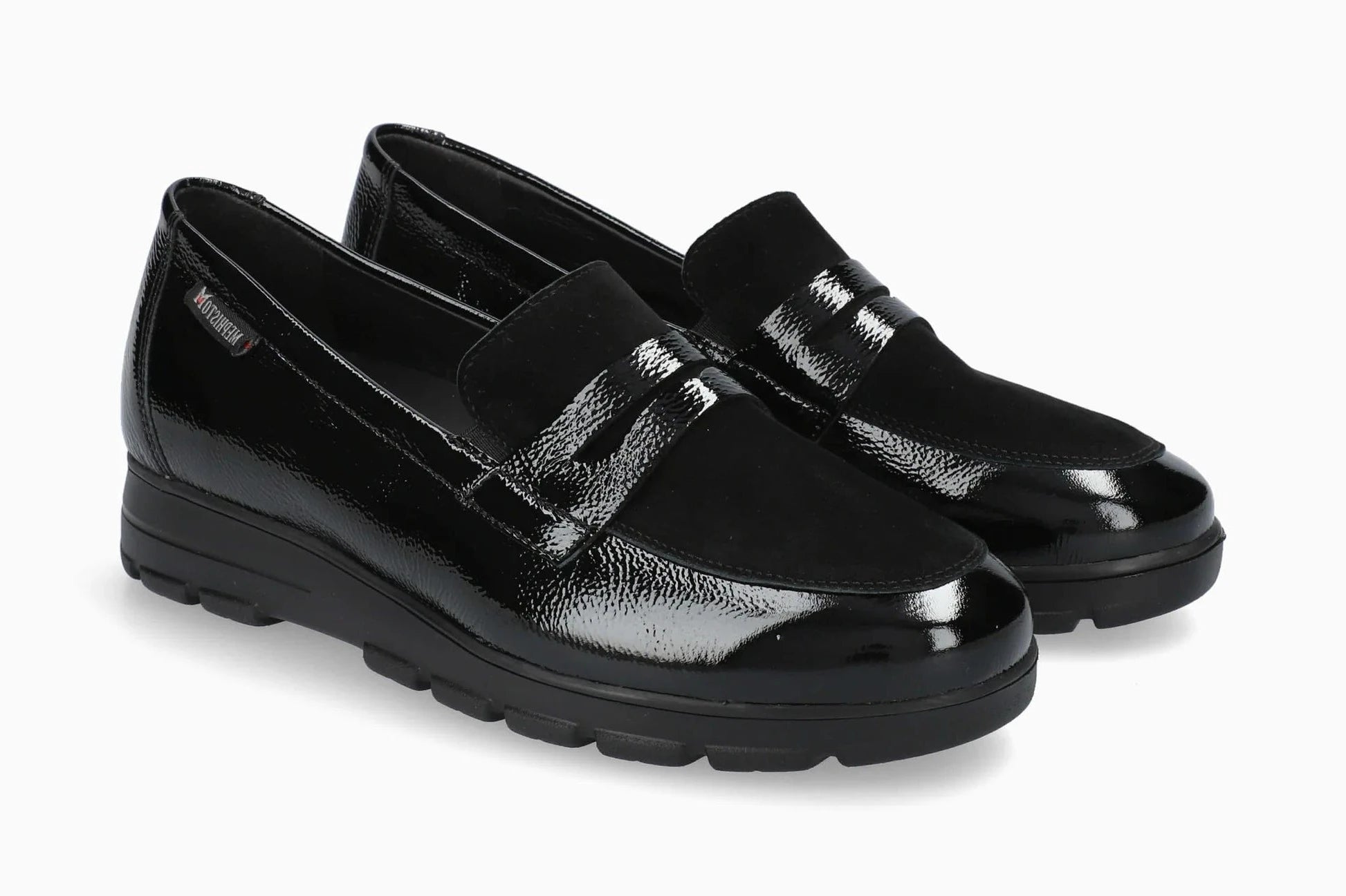 MEPHISTO CARIMA, BLACK PATENT