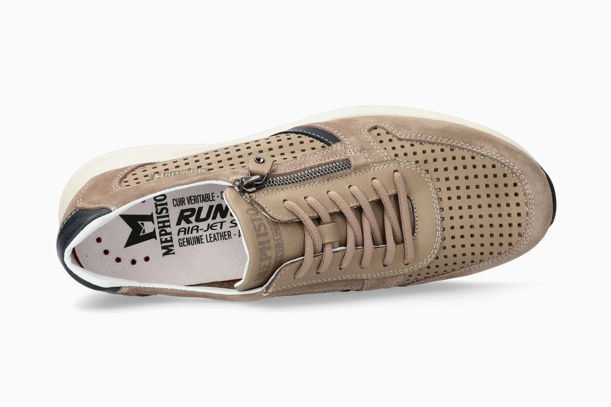 MEPHISTO DINO PERF, WARM GREY COMBO