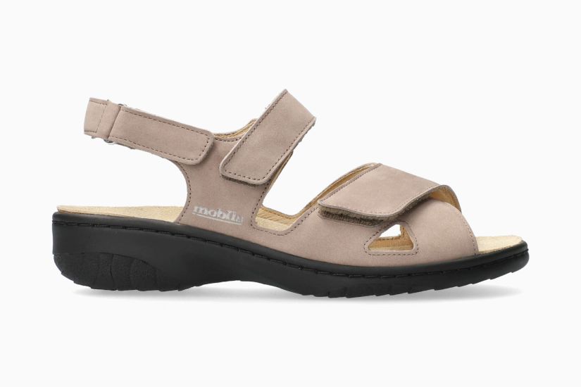 MEPHISTO GERYNA, LIGHT TAUPE BUCKSOFT