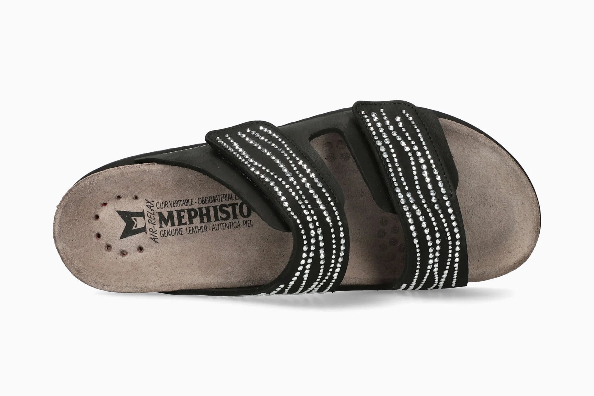 MEPHISTO HALMA SPARK, BLACK NUBUCK