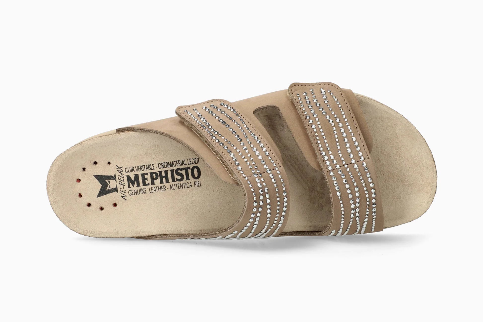 MEPHISTO HALMA SPARK, LIGHT TAUPE NUBUCK