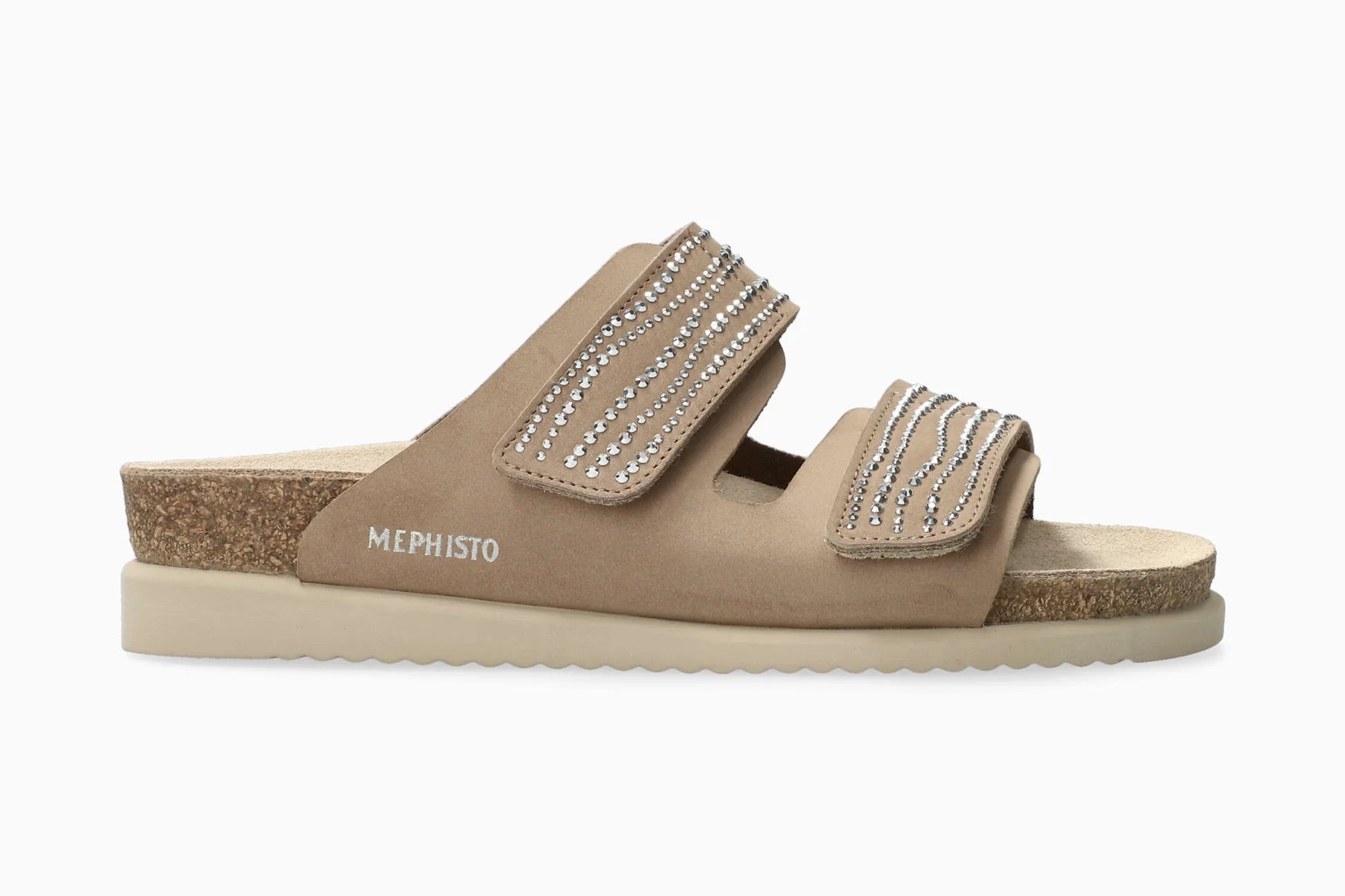 MEPHISTO HALMA SPARK, LIGHT TAUPE NUBUCK