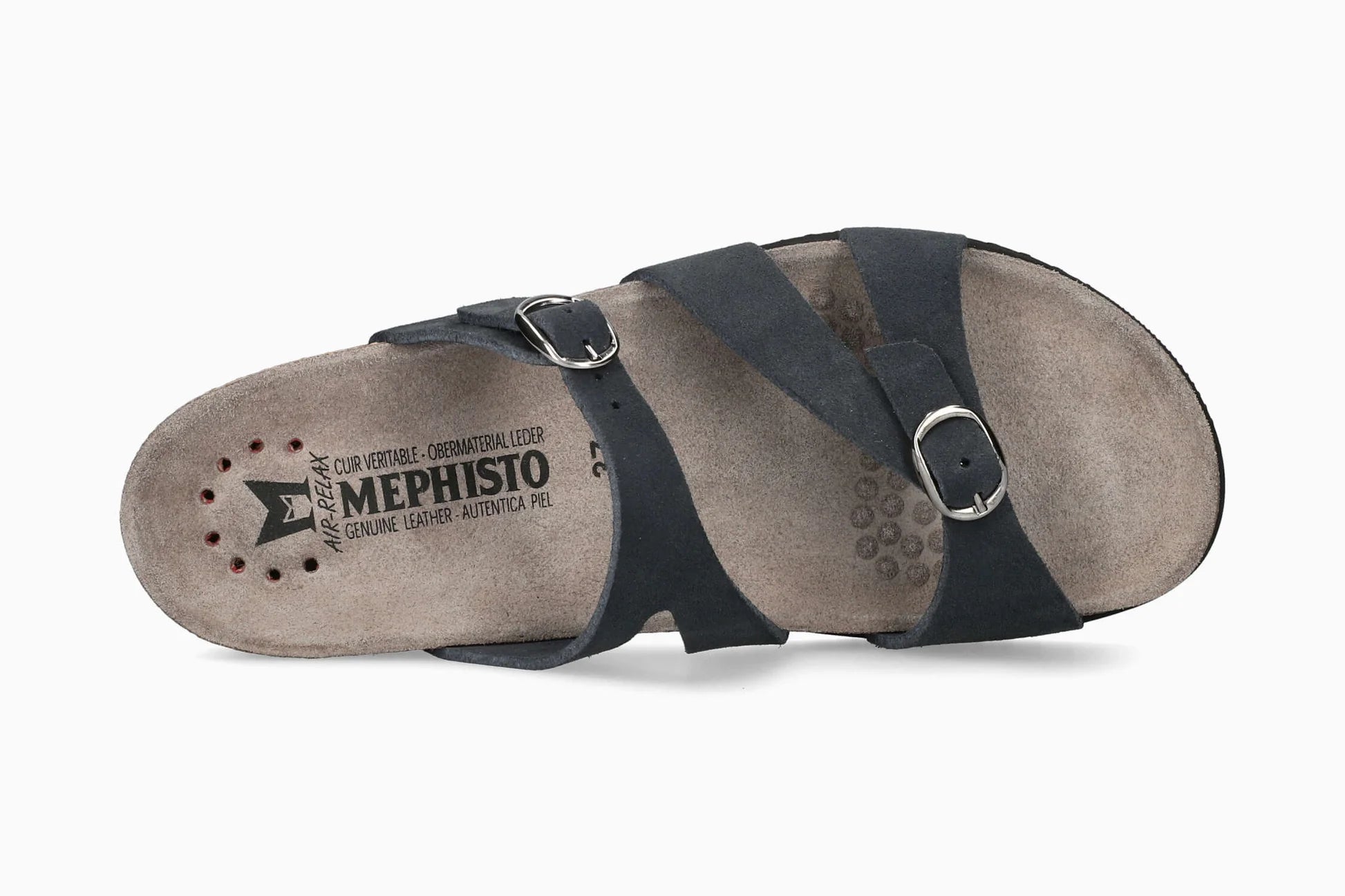 MEPHISTO HANNEL, DEEP BLUE VELOUR
