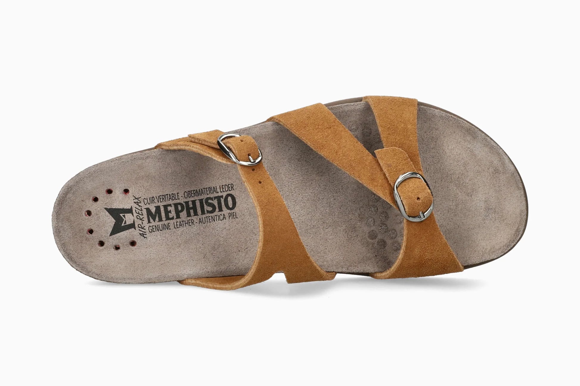 MEPHISTO HANNEL, TOBACCO VELOUR