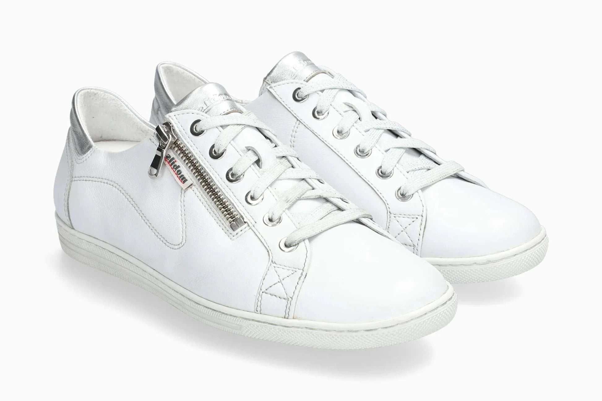 MEPHISTO HAWAI, WHITE / SILVER TRIM