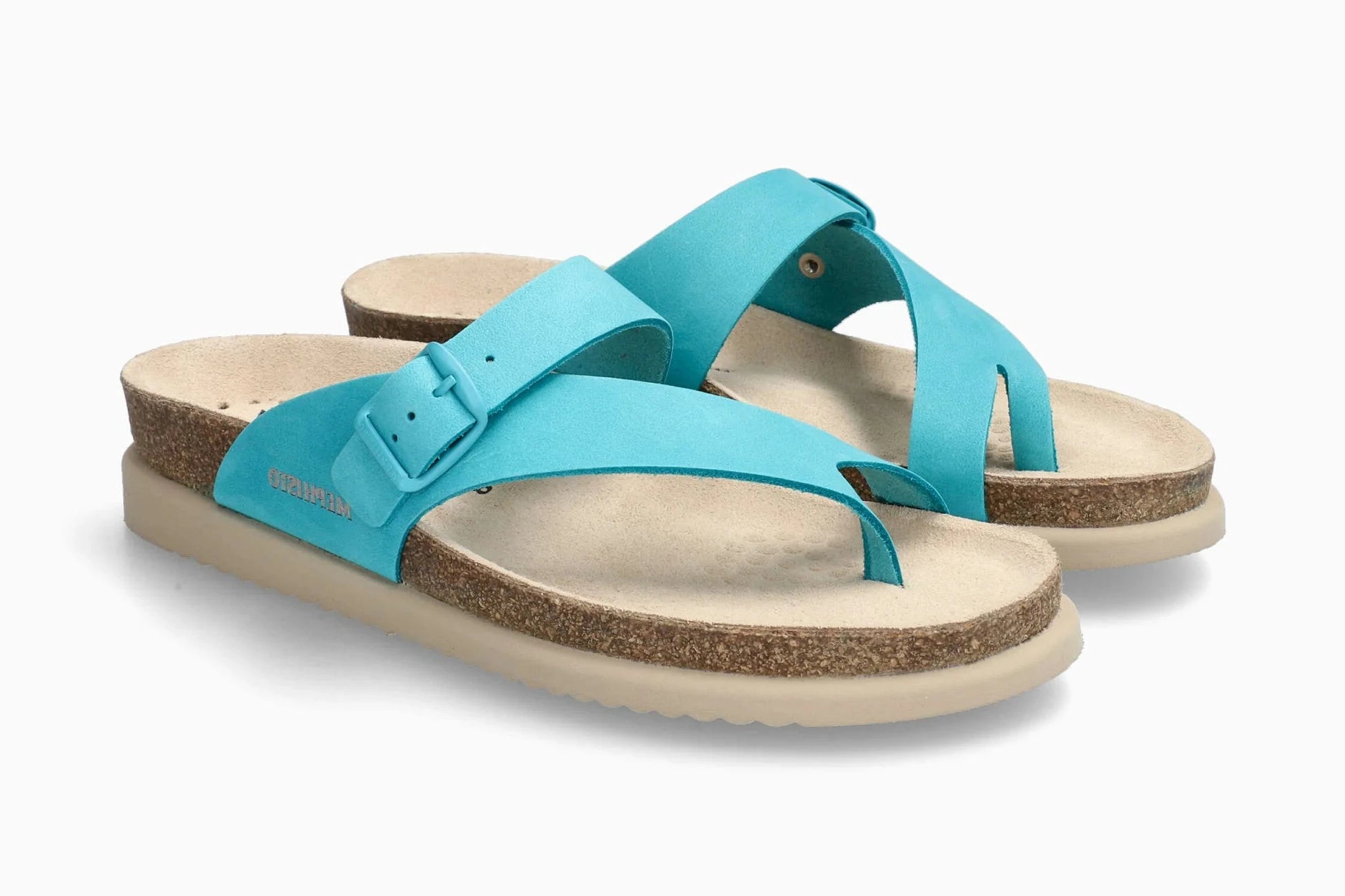 MEPHISTO HELEN, TURQUOISE NUBUCK