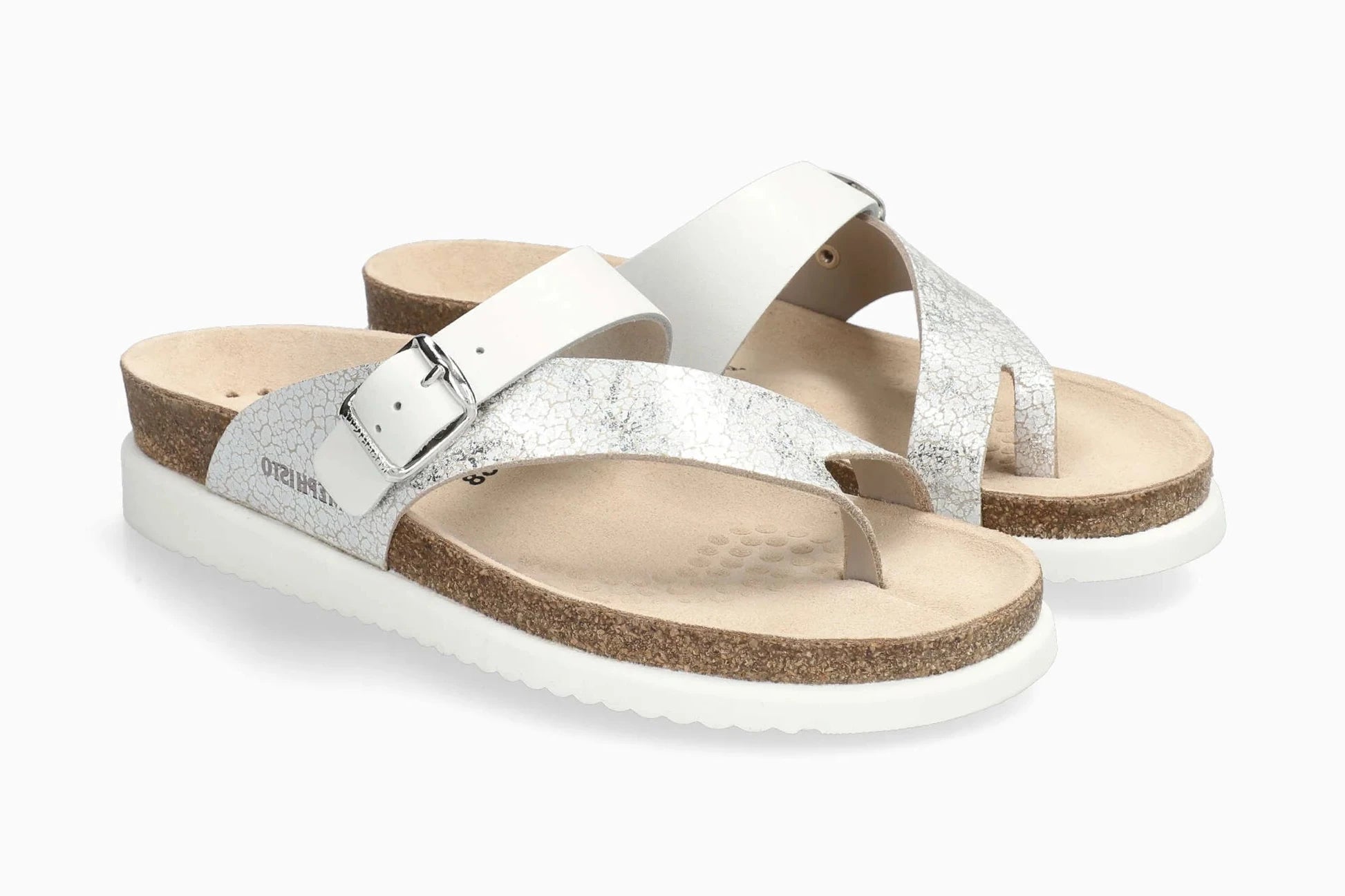 MEPHISTO HELEN MIX, SILVER / WHITE COMBO
