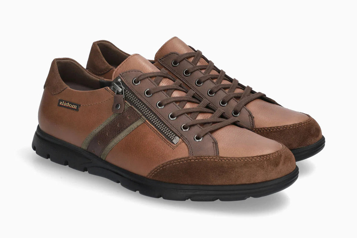 MEPHISTO KRISTOF, CHESTNUT/HAZELNUT COMBO