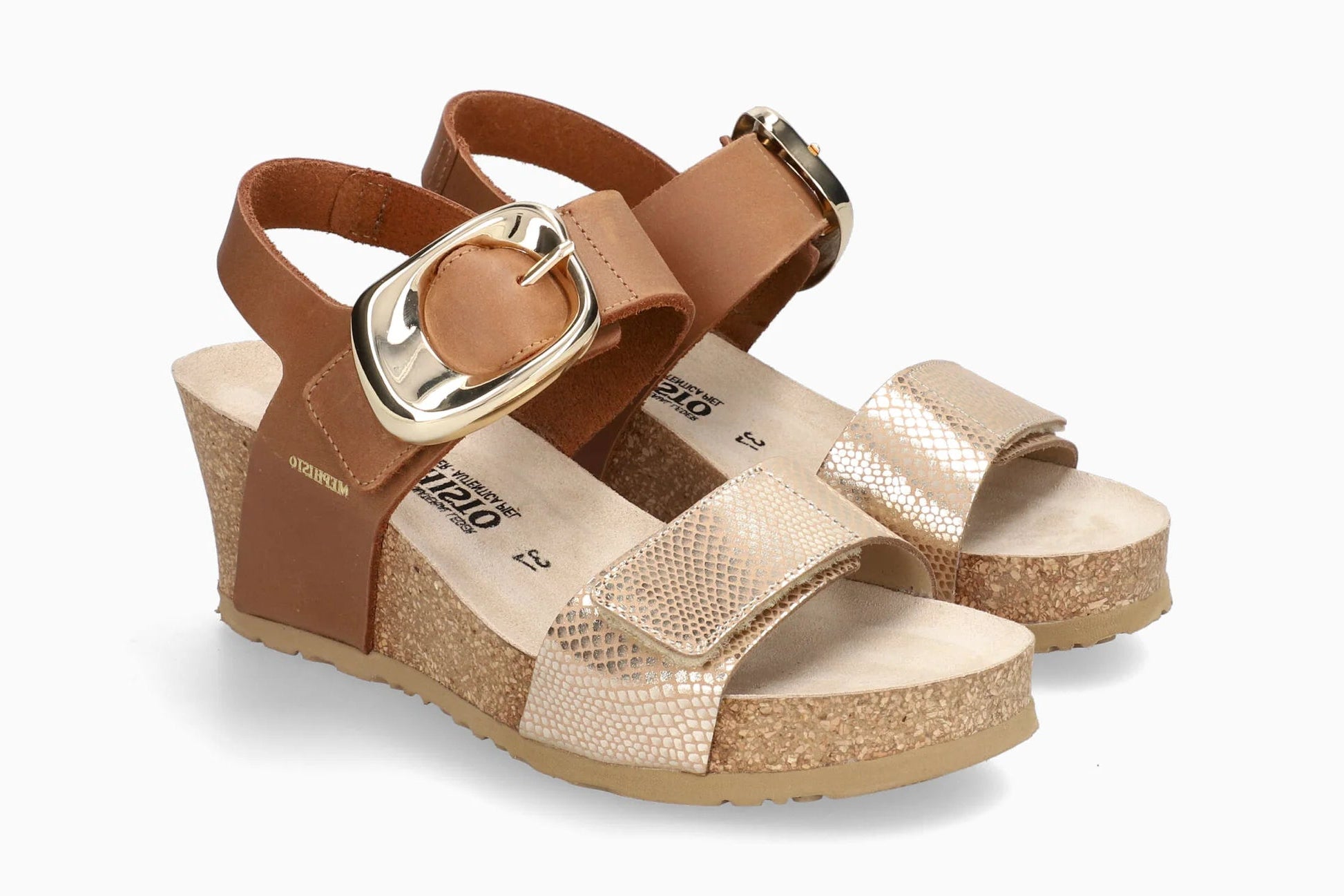 MEPHISTO LEANDRE, LIGHT SAND COMBO