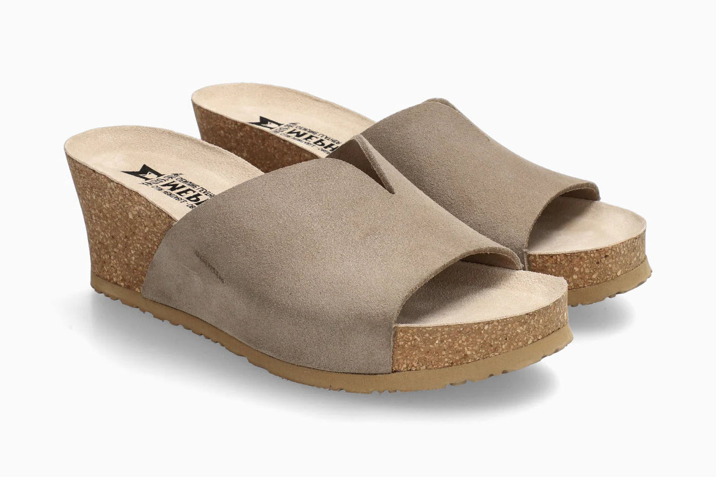 MEPHISTO LISANE, WARM GREY VELOUR