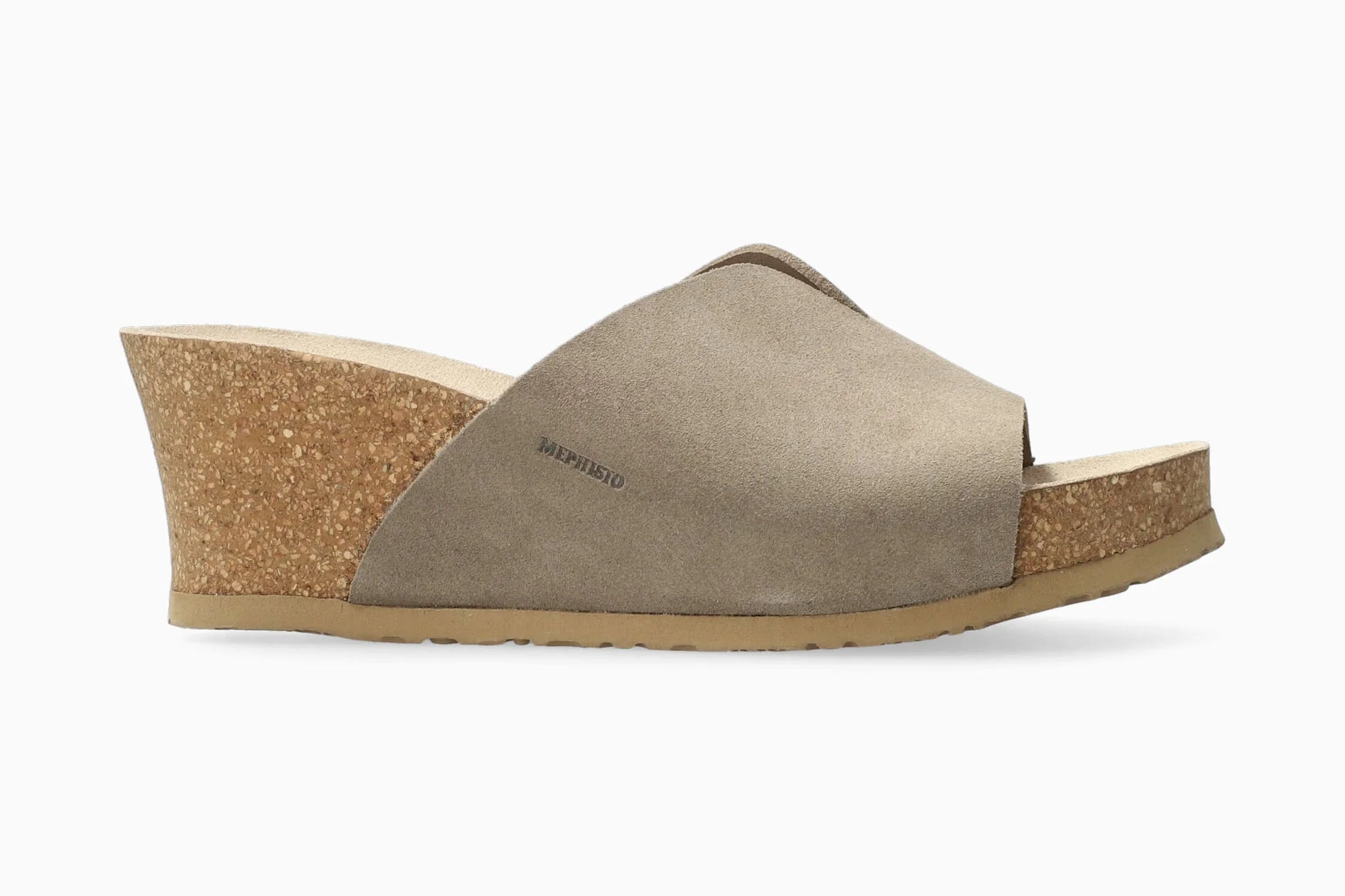 MEPHISTO LISANE, WARM GREY VELOUR