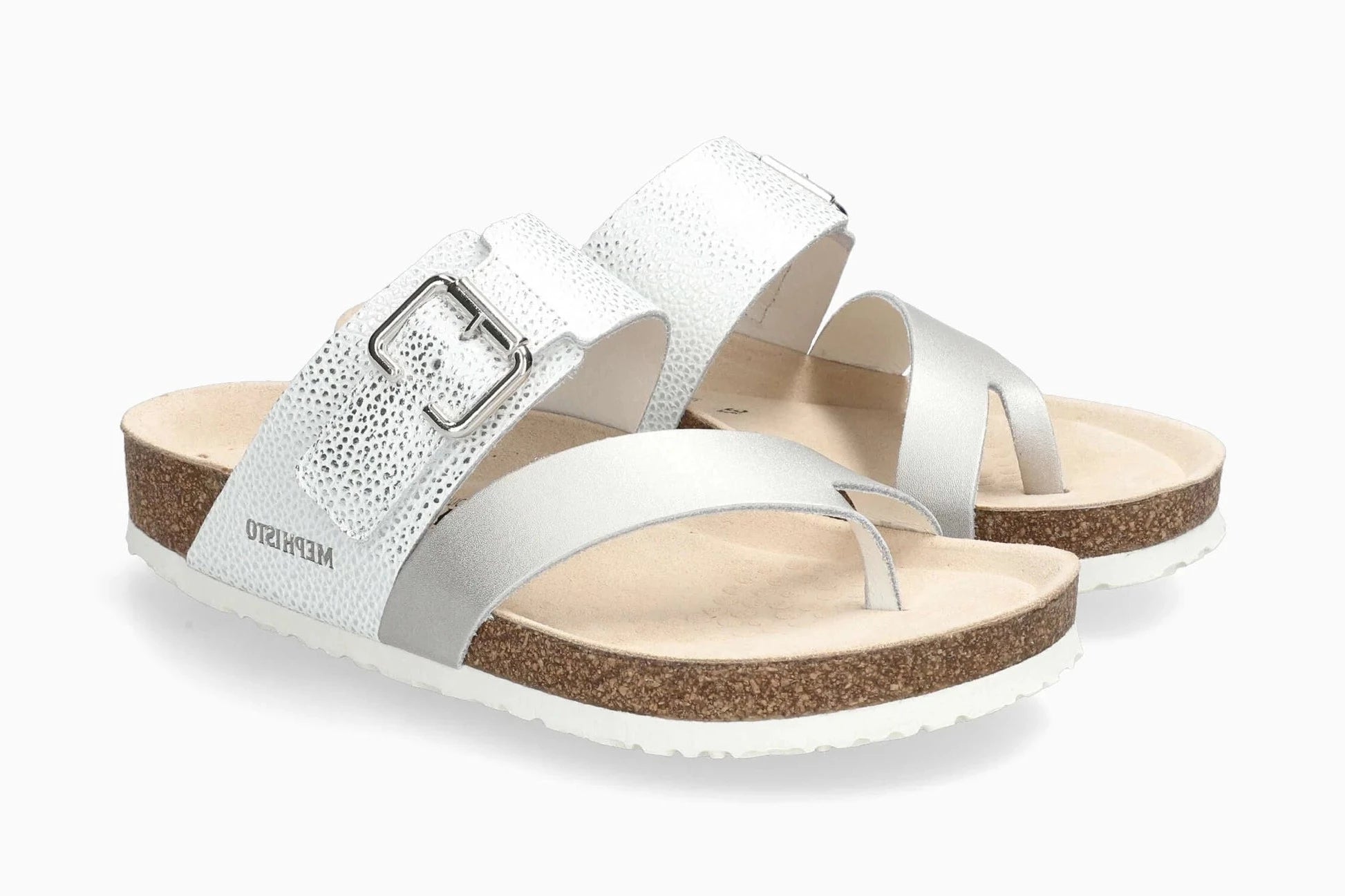 MEPHISTO MADALYN, SILVER/WHITE