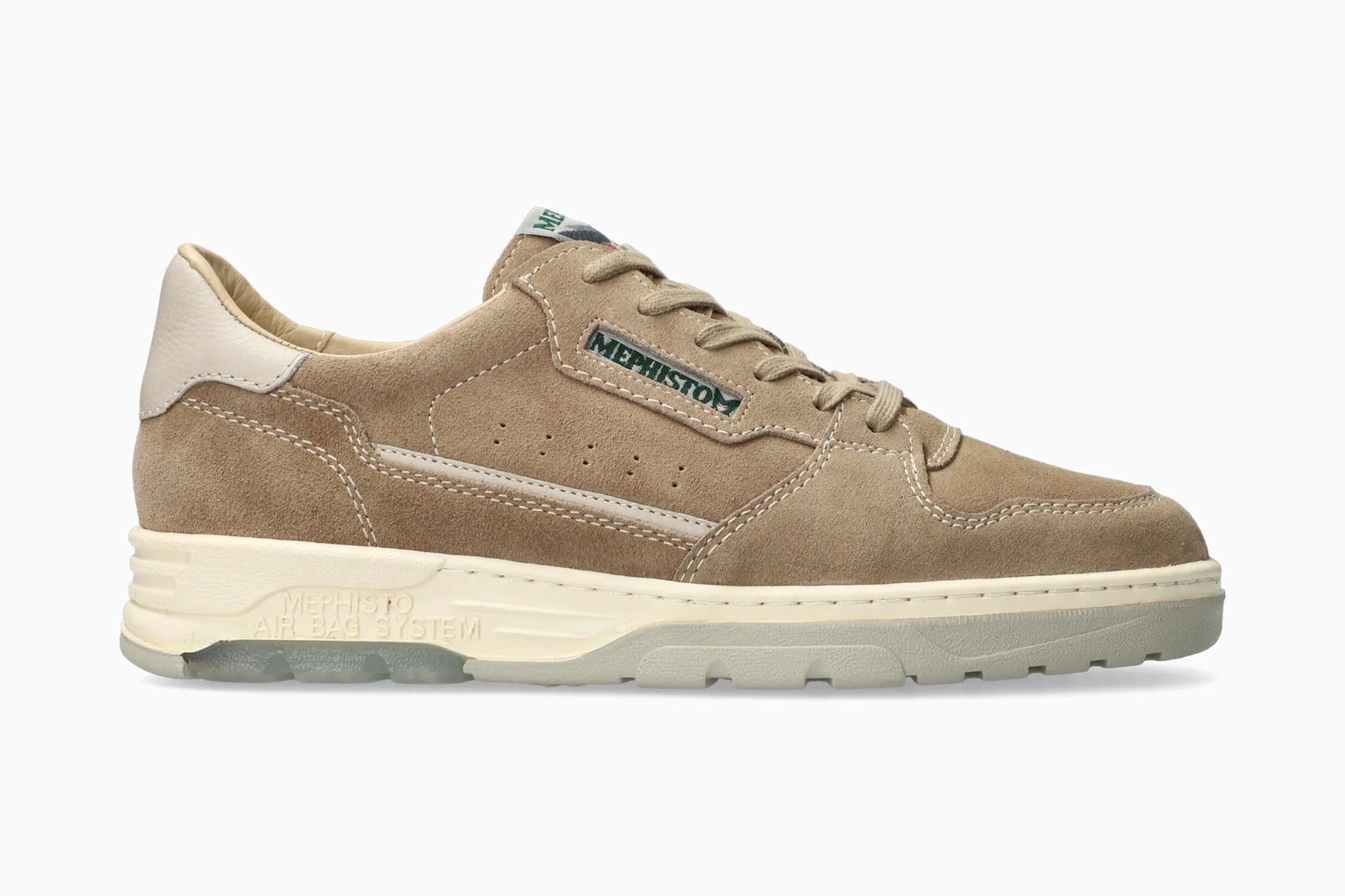 MEPHISTO MARIUS, TAUPE VELOUR