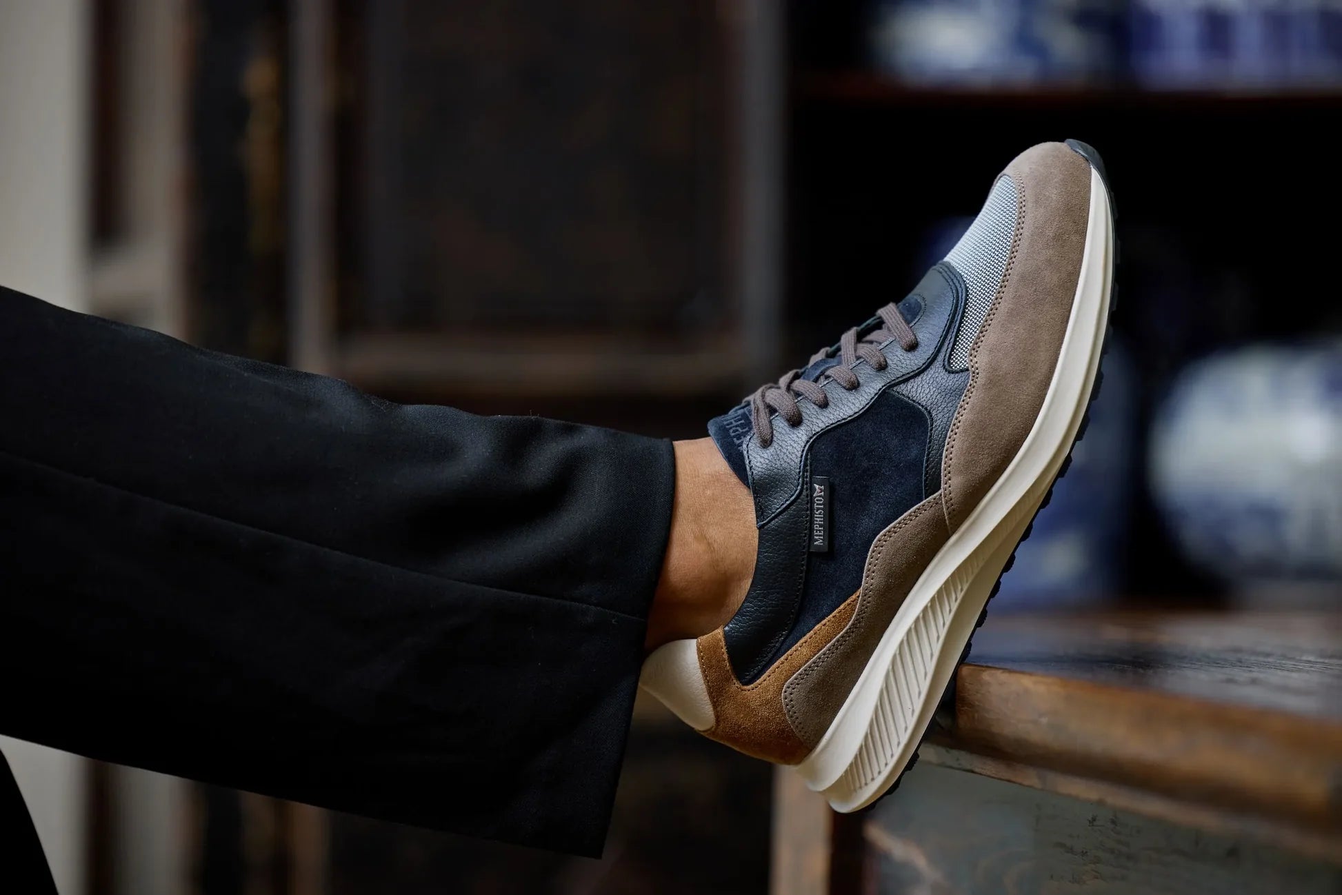 MEPHISTO DRISS, WARM GREY COMBO