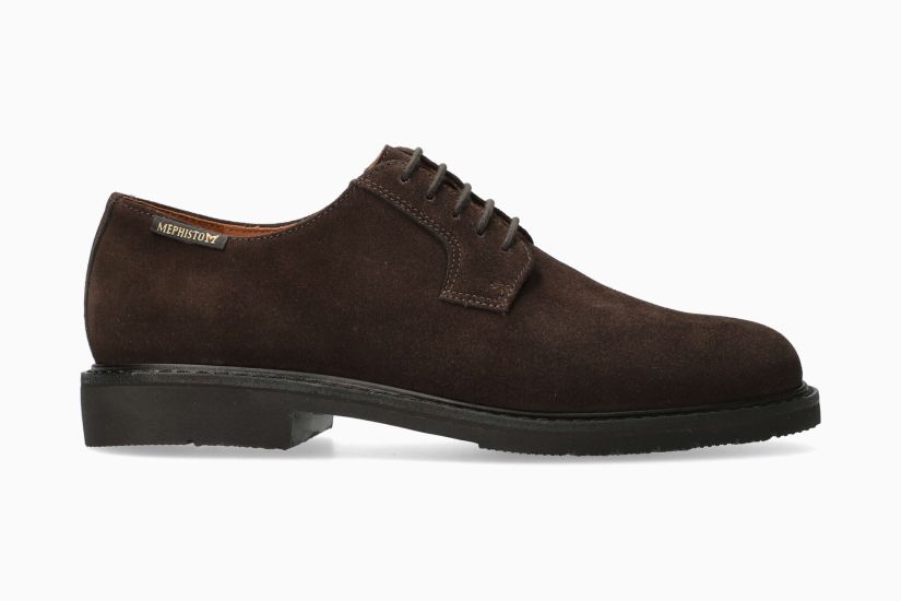 MEPHISTO MANKO, DARK BROWN VELOUR