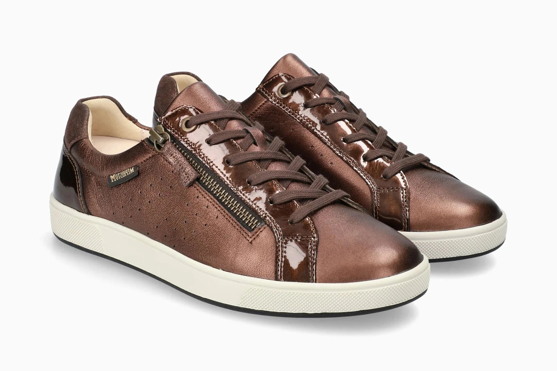 MEPHISTO NIKITA, BRONZE PATENT TRIM