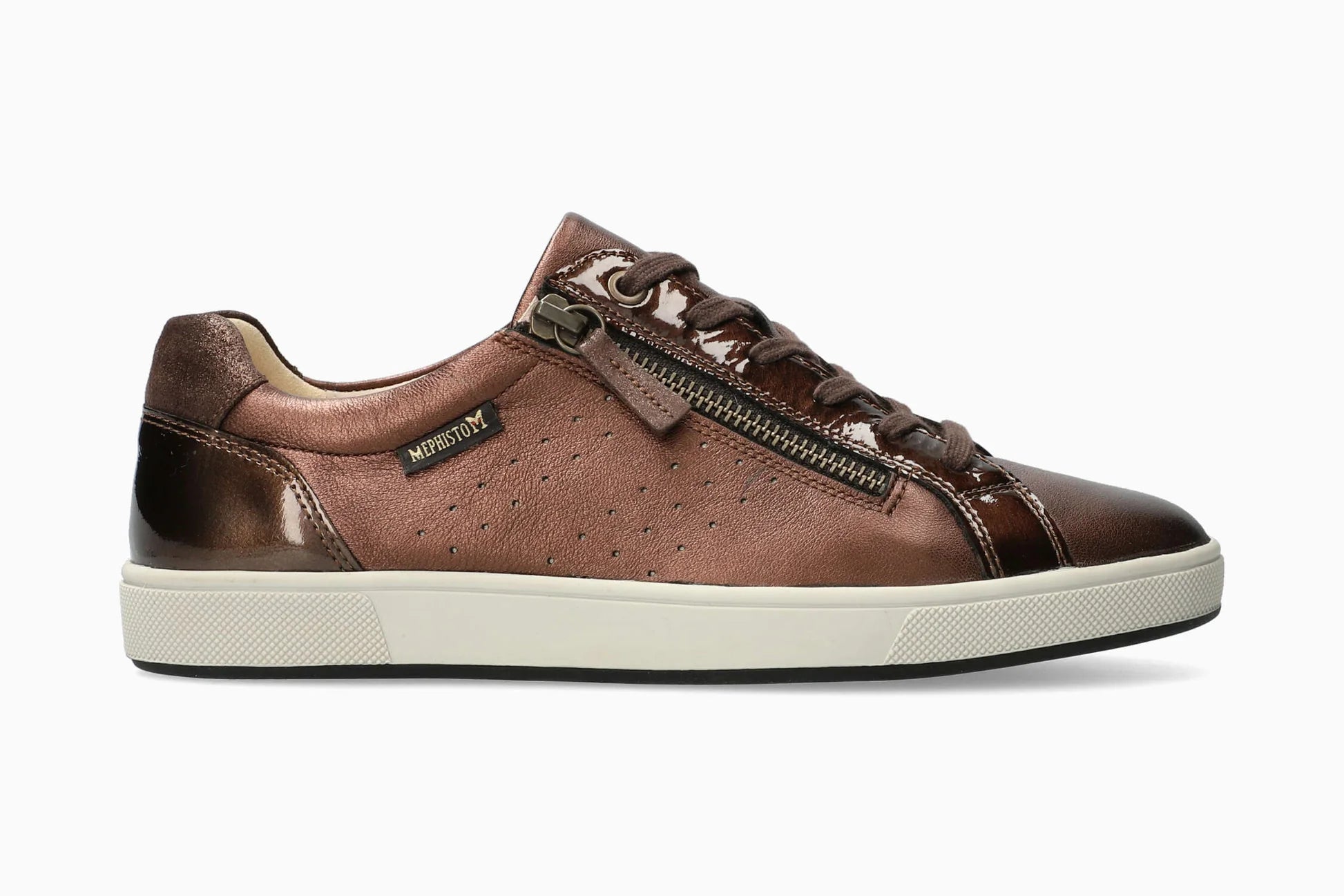 MEPHISTO NIKITA, BRONZE PATENT TRIM