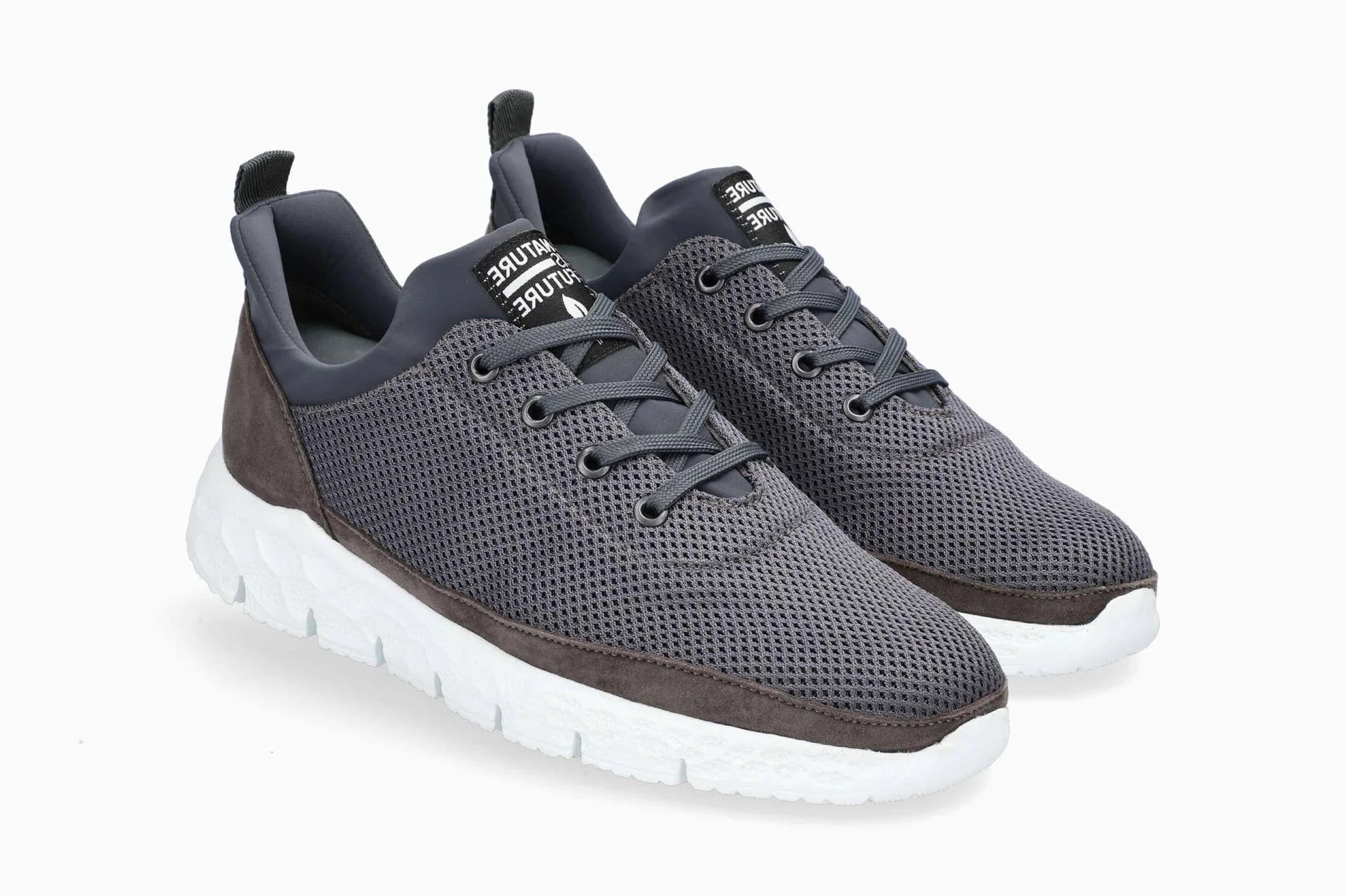 MEPHISTO ONYX, DARK GREY (WHITE SOLE)