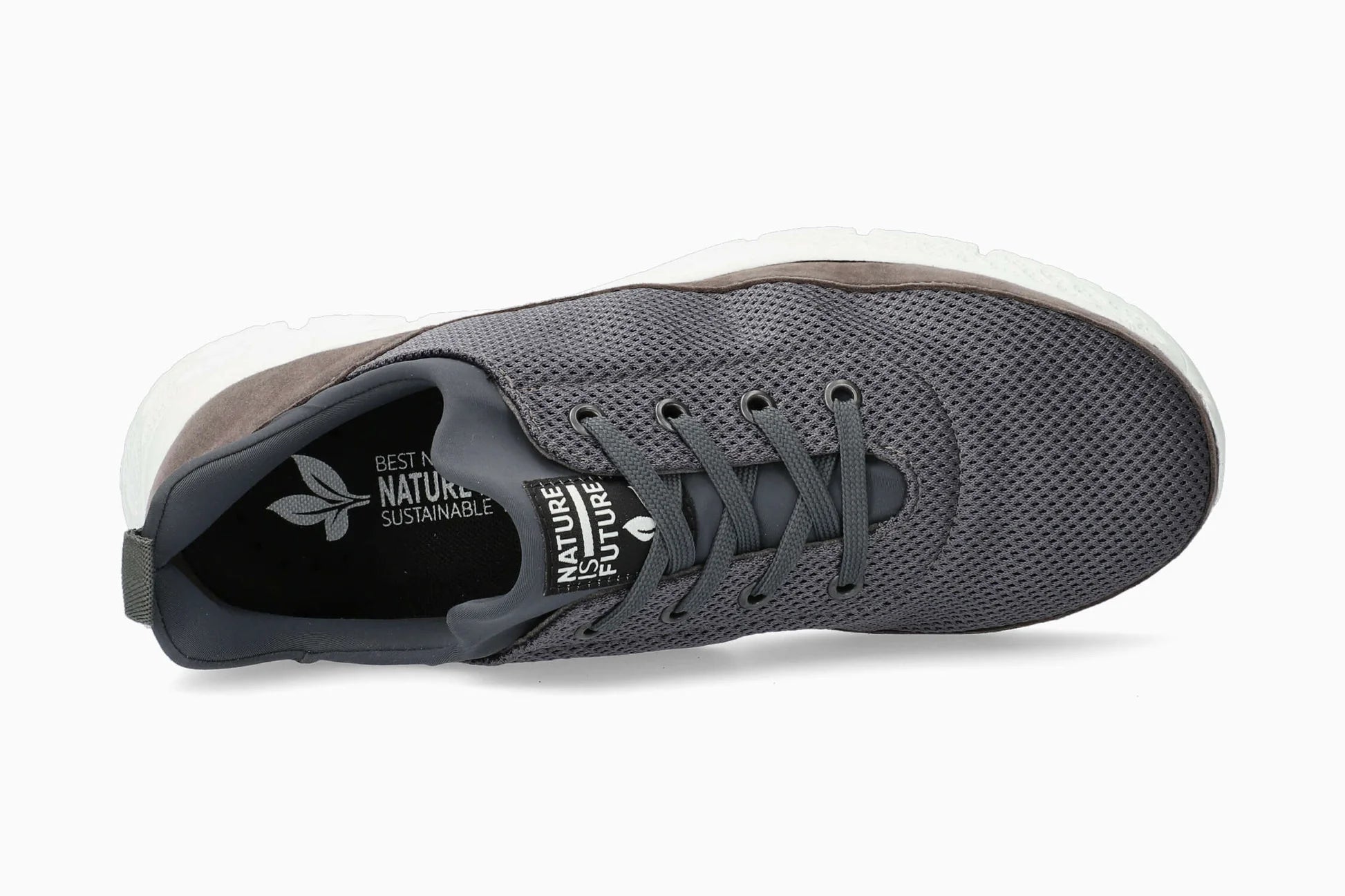 MEPHISTO ONYX, DARK GREY (WHITE SOLE)