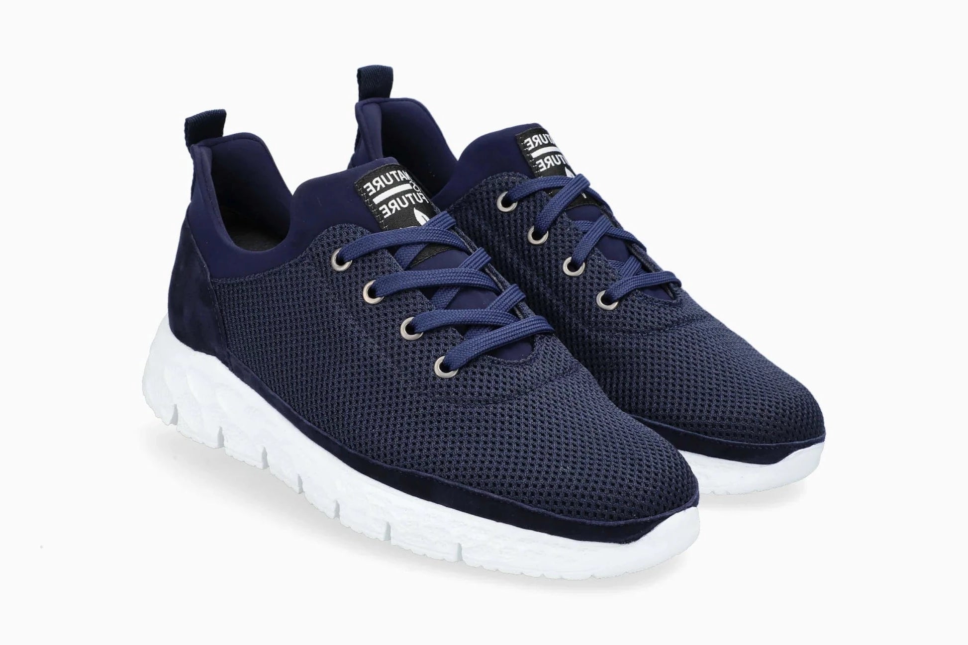 MEPHISTO ONYX, NAVY  (WHITE SOLE)