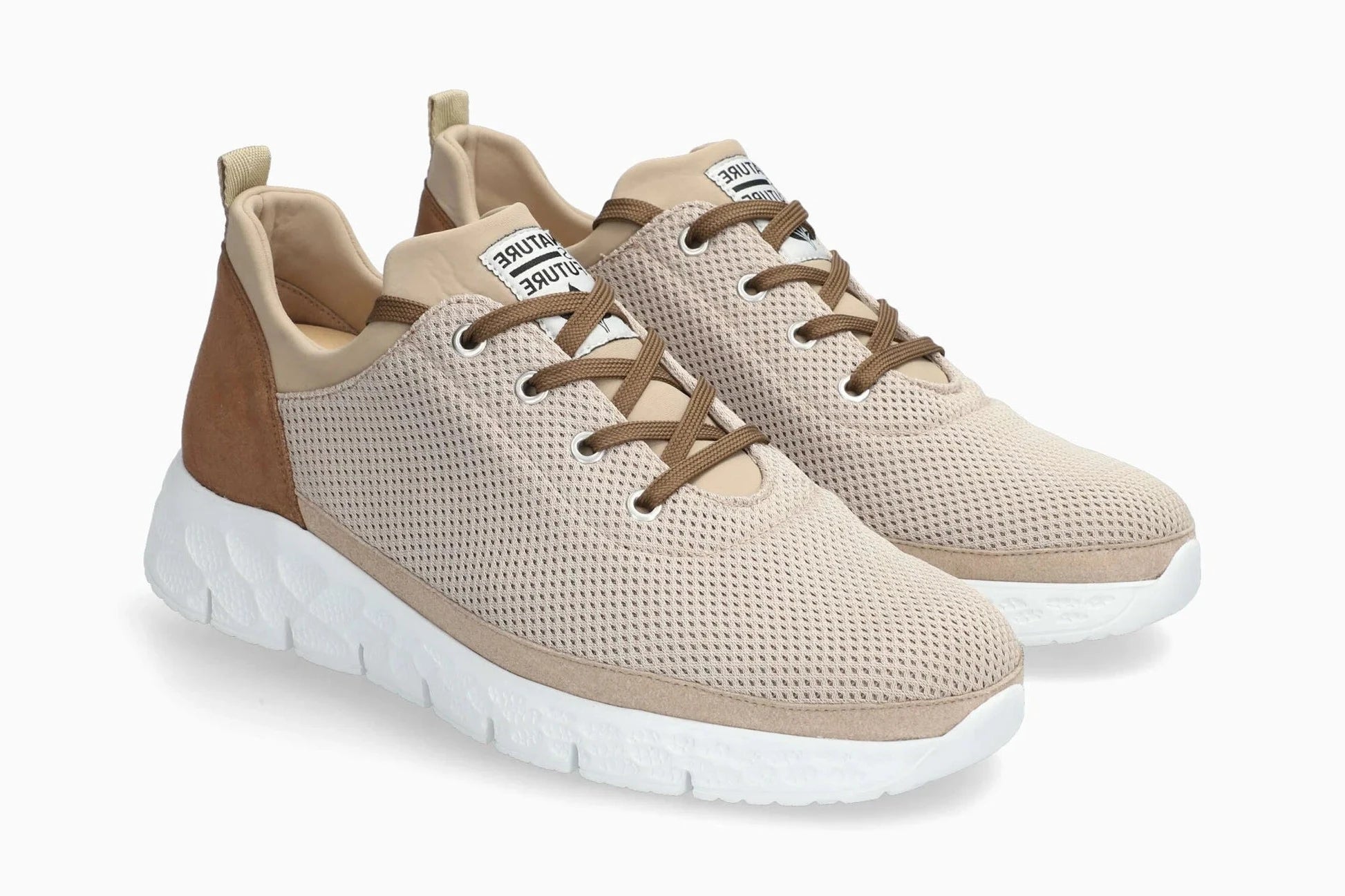 MEPHISTO ONYX, WARM GREY (WHITE SOLE)