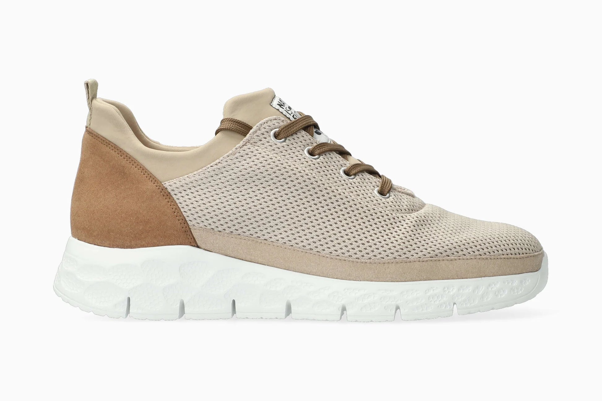 MEPHISTO ONYX, WARM GREY (WHITE SOLE)