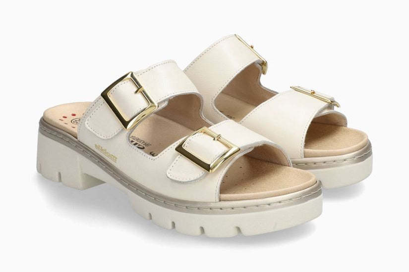 MEPHISTO ALBA, OFF WHITE SILK