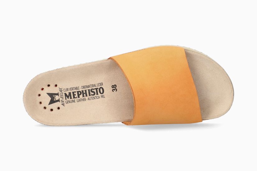 MEPHISTO HANIK , ORANGE NUBUCK