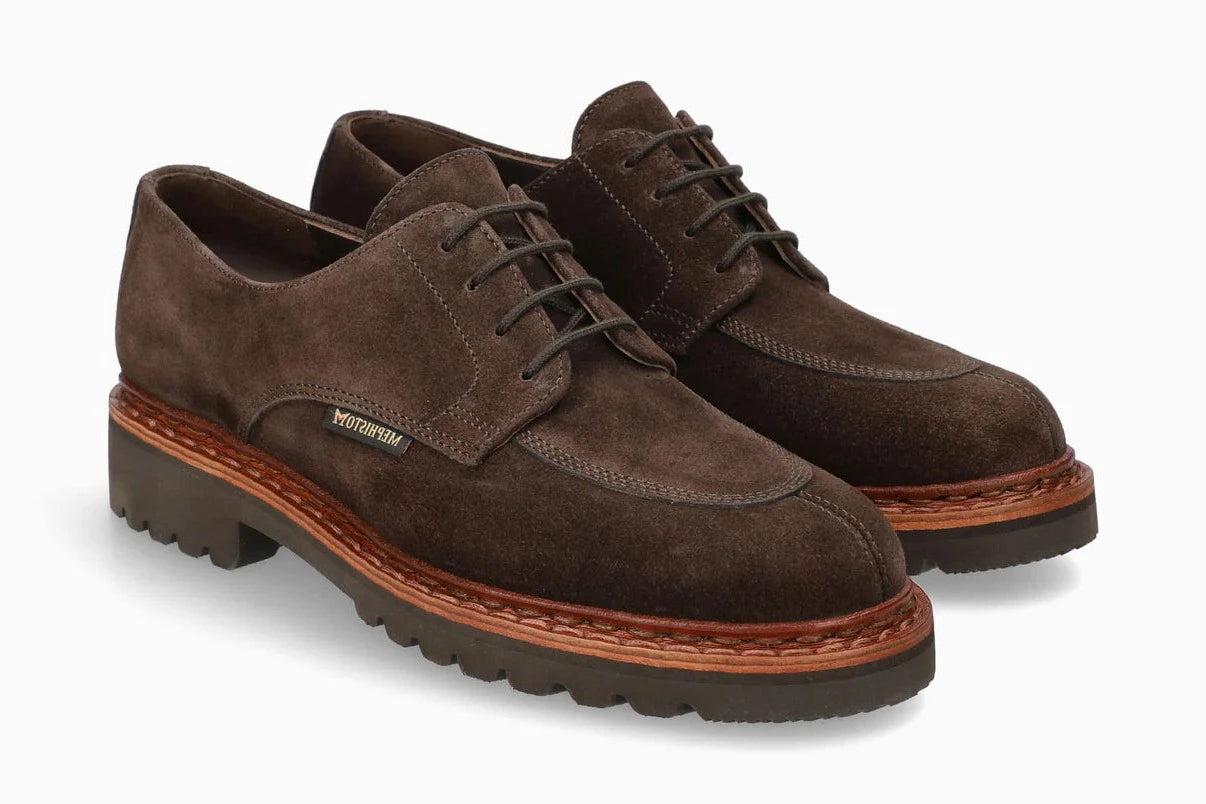 MEPHISTO PEGASIO, DARK BROWN VELOUR