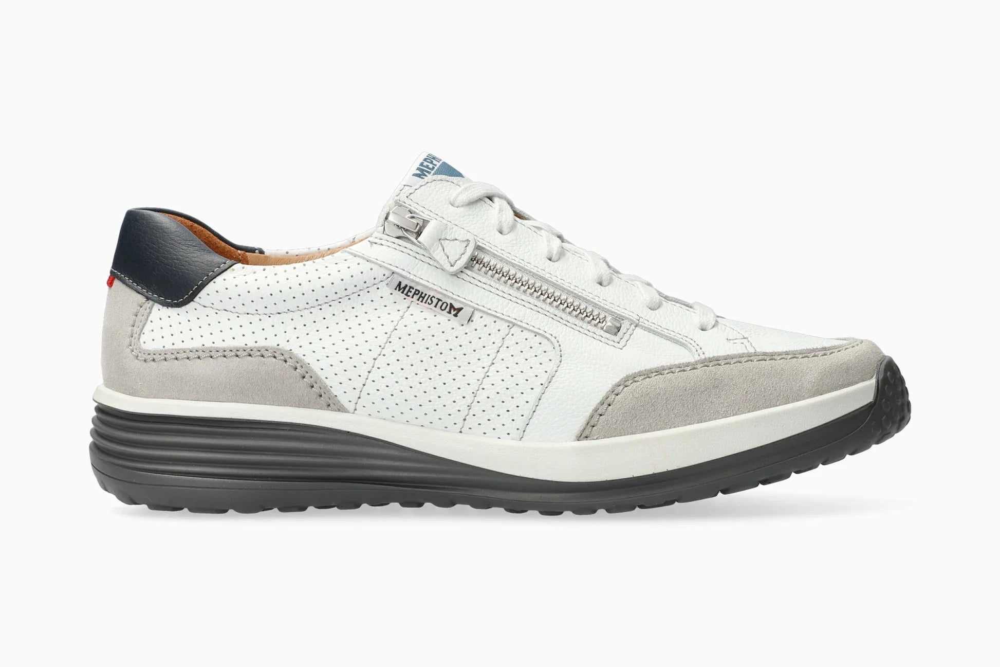 MEPHISTO SACCO, STONE/WHITE