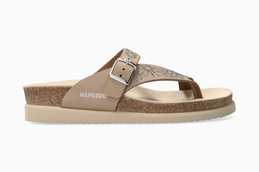 MEPHISTO HELLA SPARK, LIGHT TAUPE NUBUCK