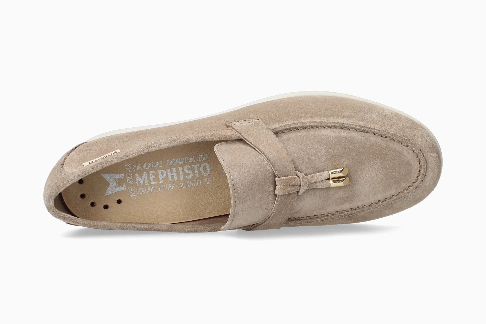 MEPHISTO VALENZA, TAUPE VELOUR