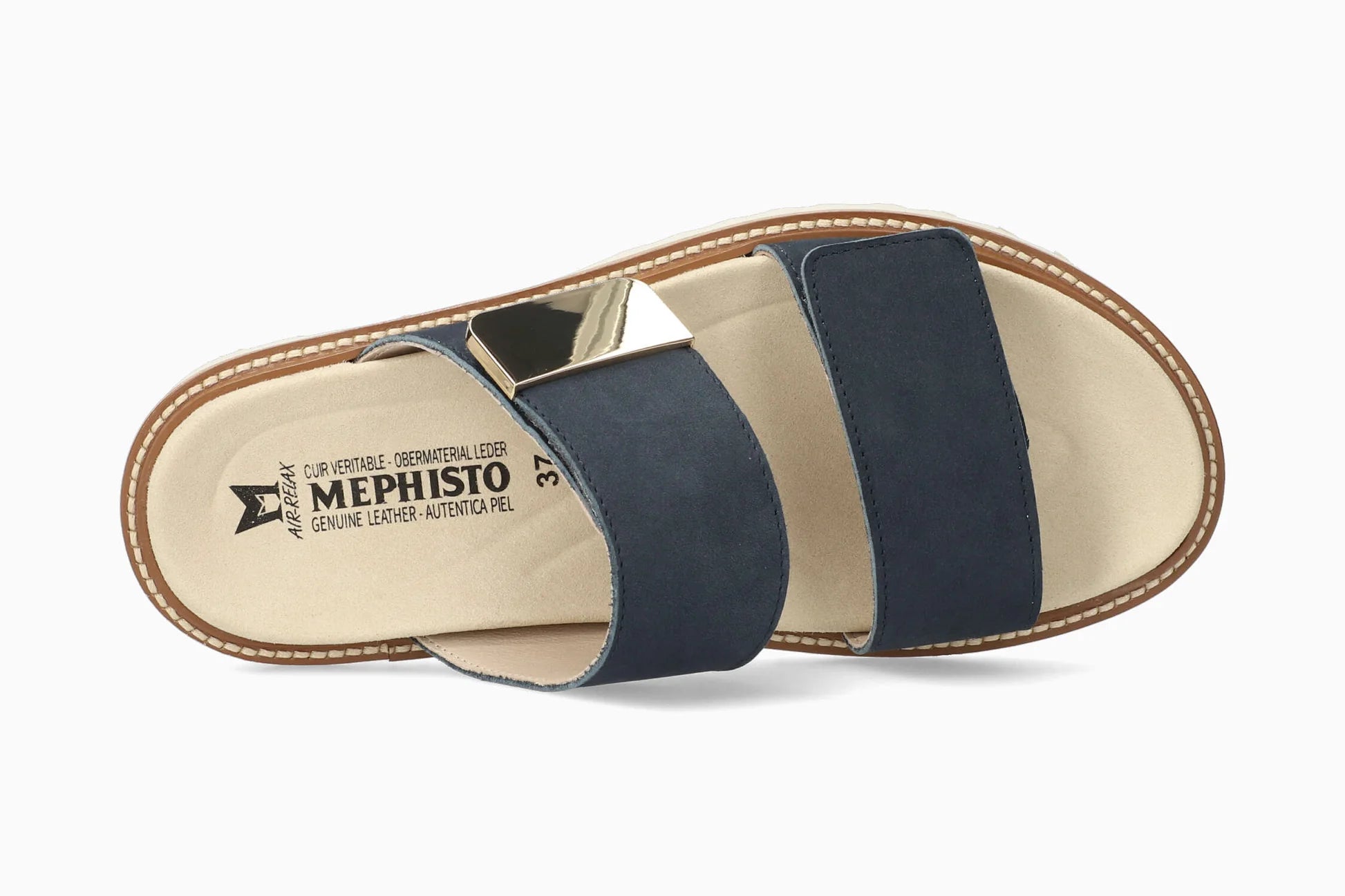 MEPHISTO VONNY, JEANS BLUE NUBUCK