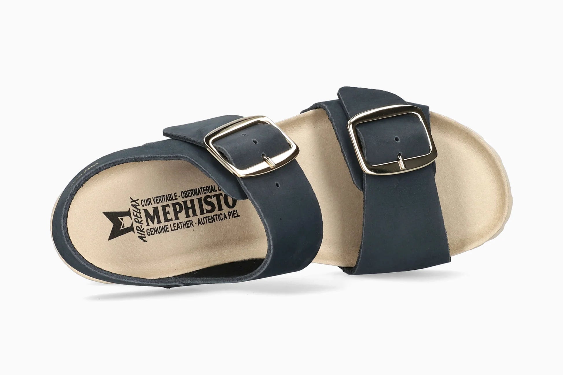 MEPHISTO VIOLETT, NAVY NUBUCK