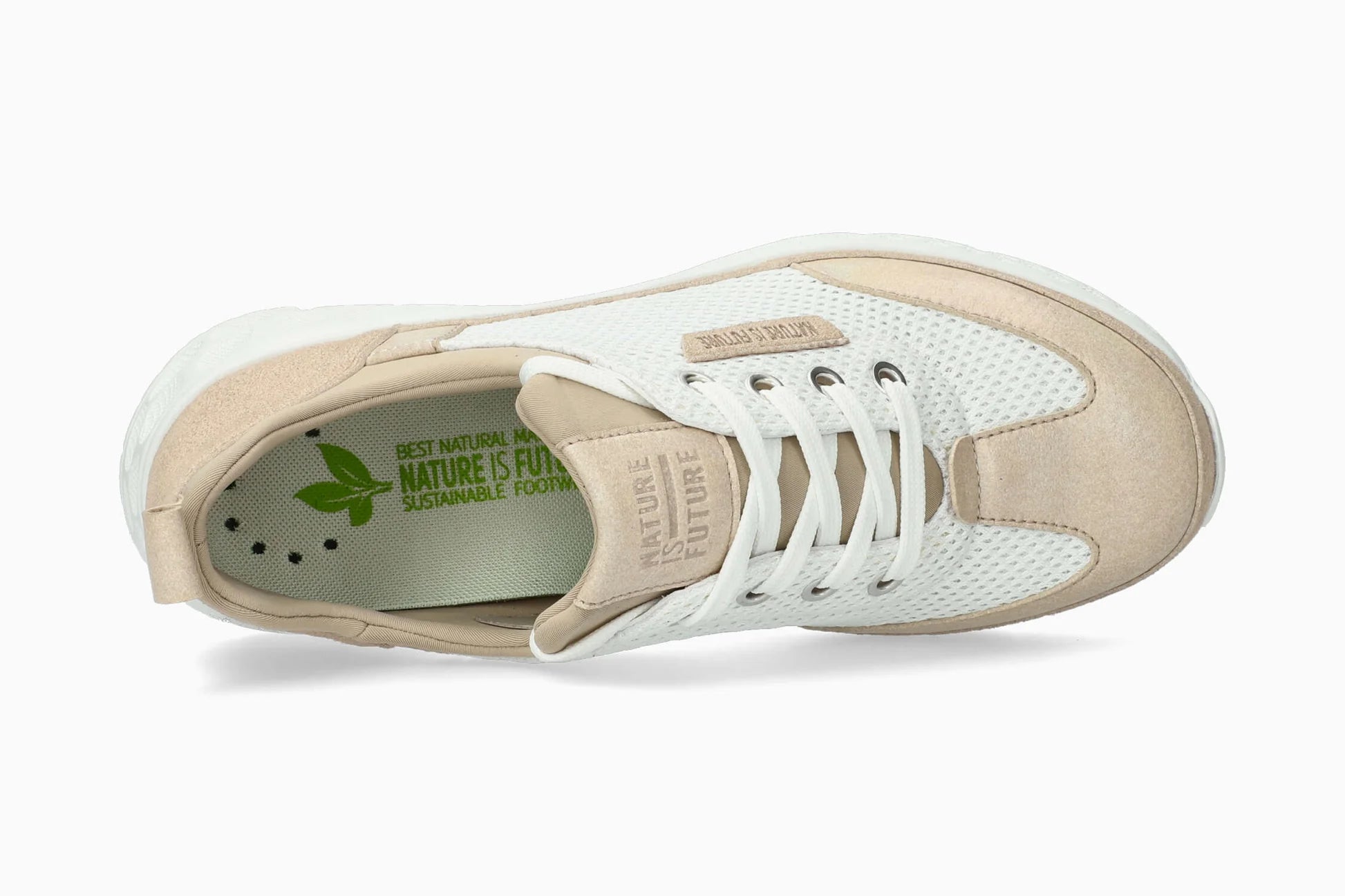 MEPHISTO WING POP, WHITE / BEIGE
