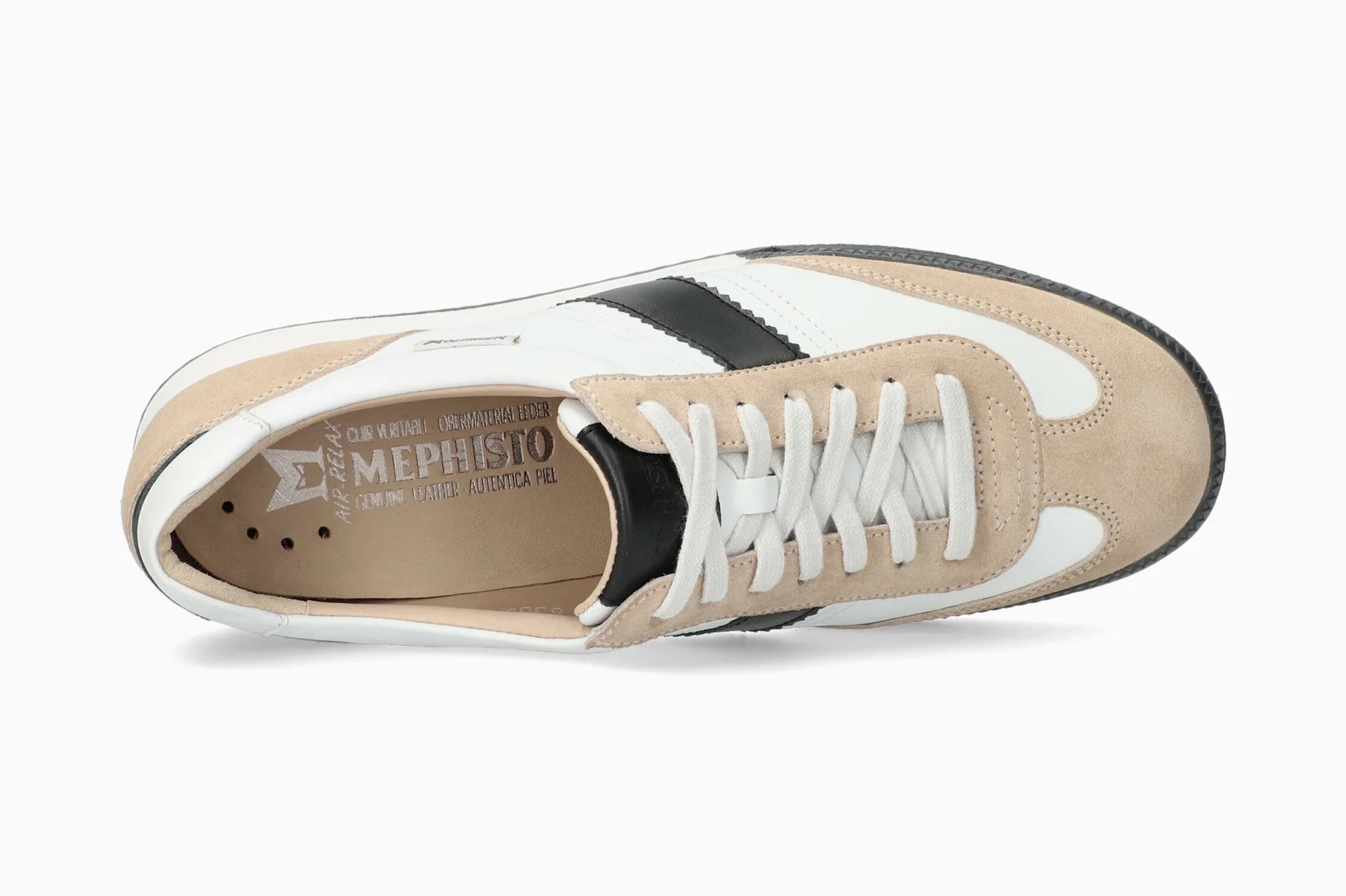 MEPHISTO WITNEY, LIGHT SAND / BLACK