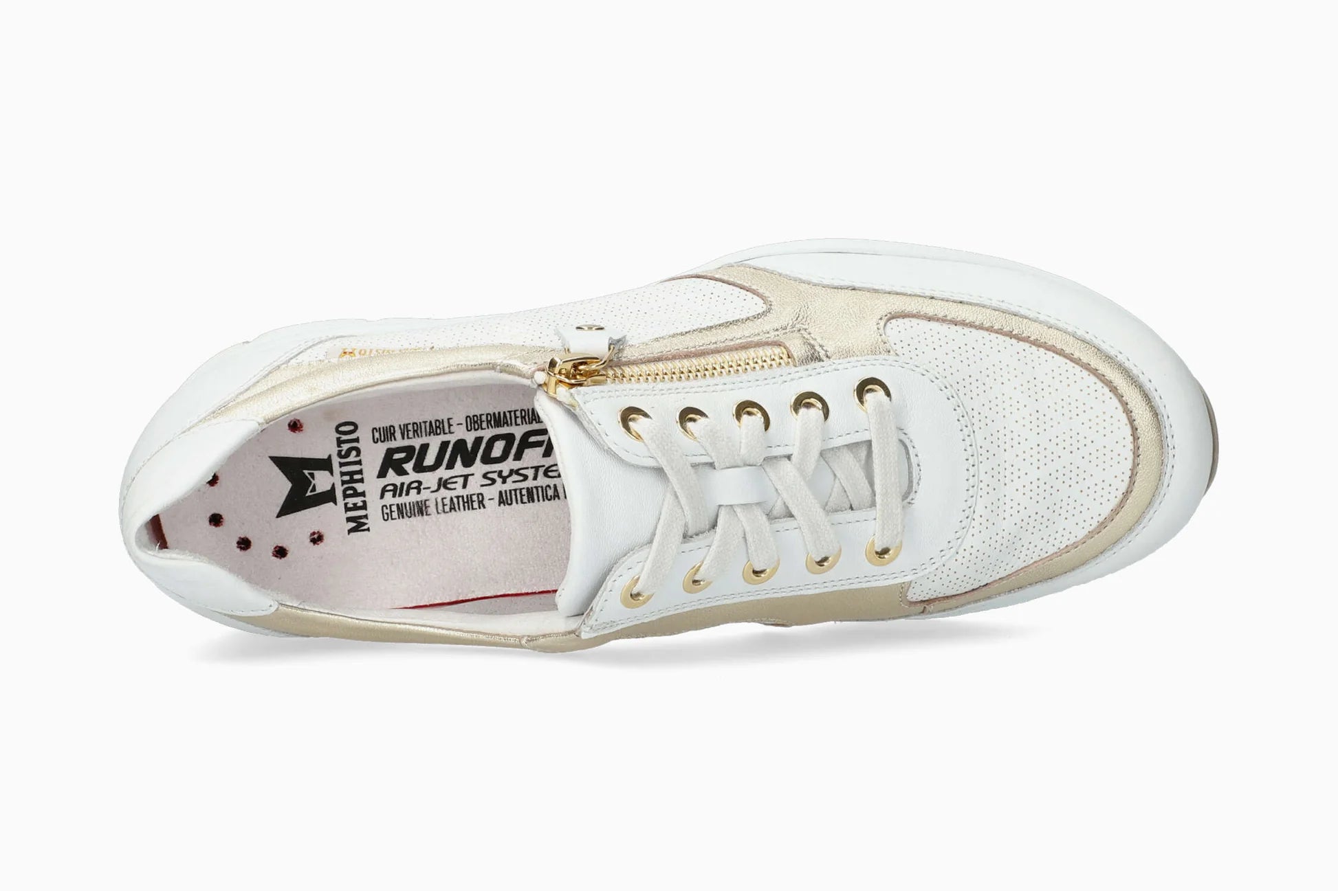 MEPHISTO YLONA, WHITE SOFTY