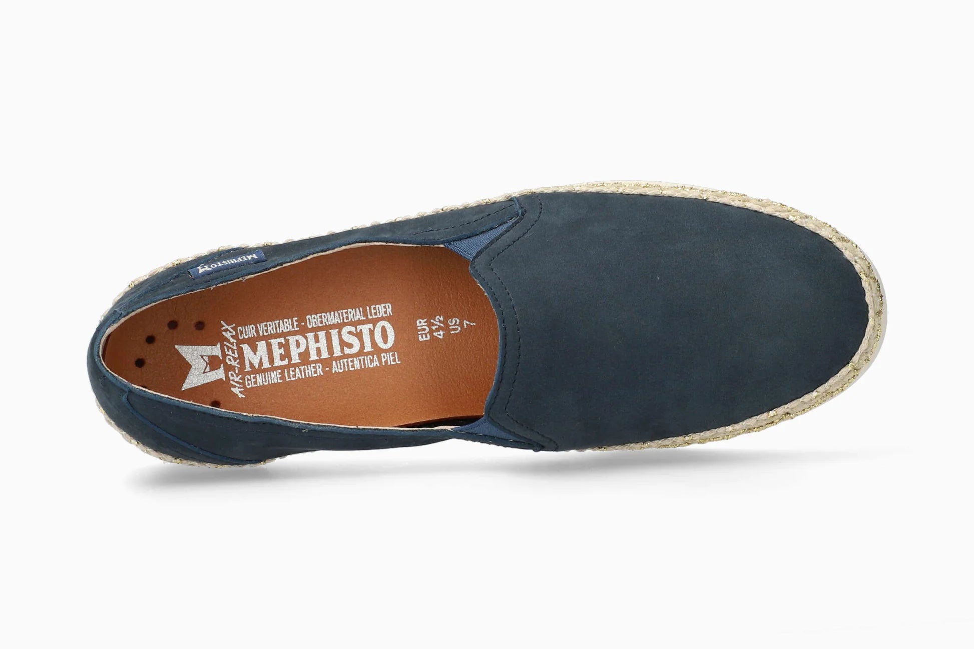 MEPHISTO VALINA, JEANS BLUE NUBUCK