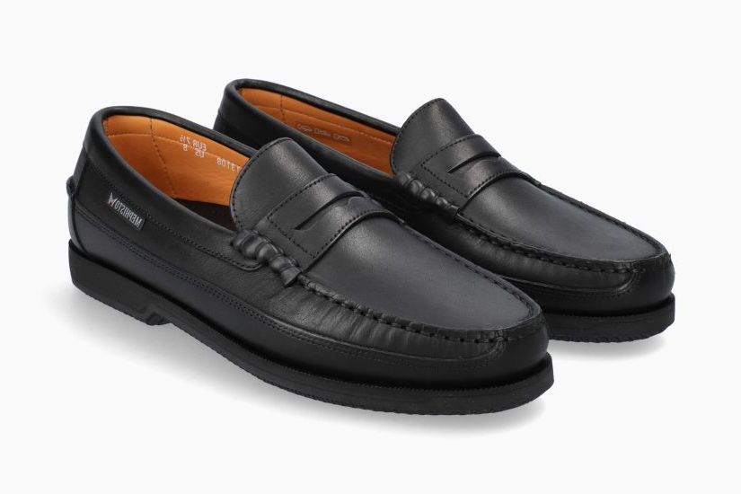 MEPHISTO CAP VERT, BLACK SMOOTH