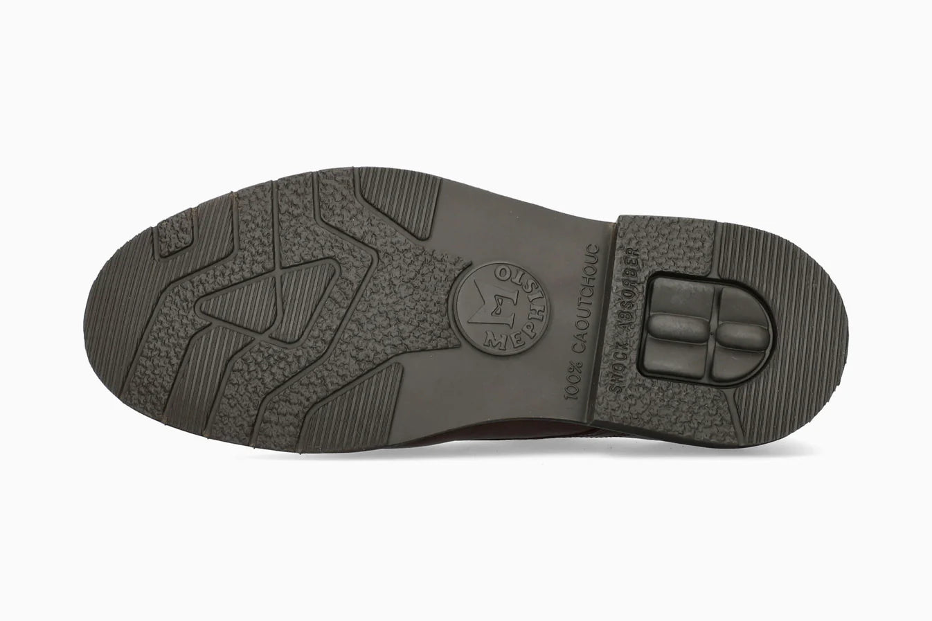 MEPHISTO MARLON, CHESTNUT PEBBLE GRAIN