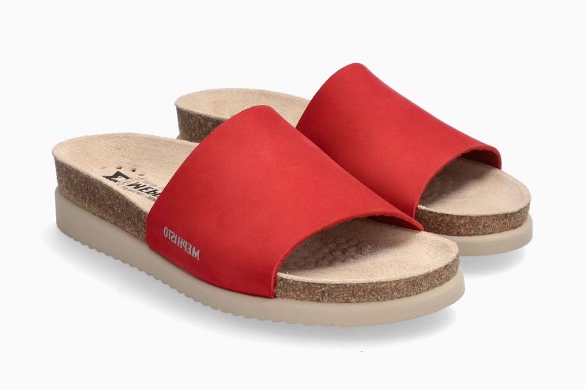 MEPHISTO HANIK , RED NUBUCK