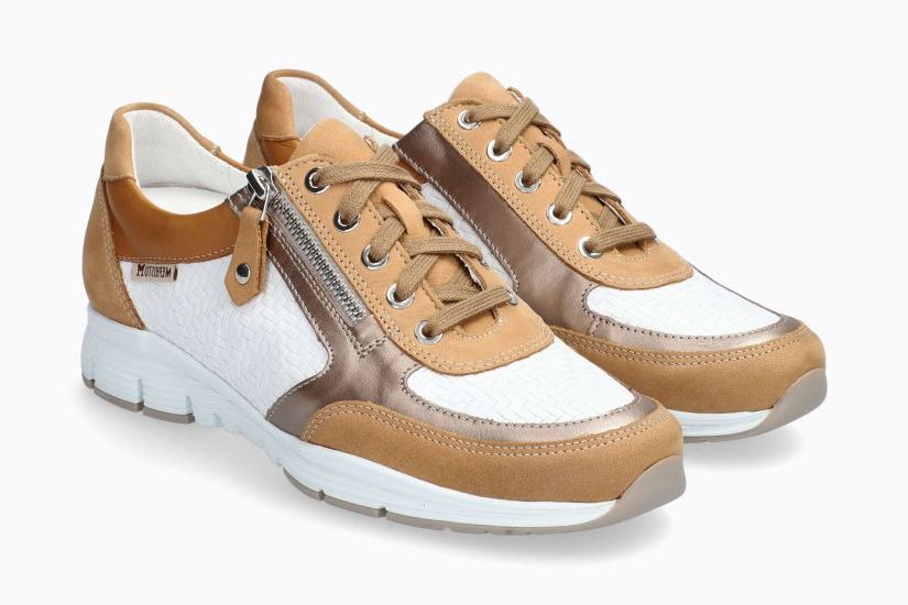 MEPHISTO YLONA, SAND / WHITE COMBO