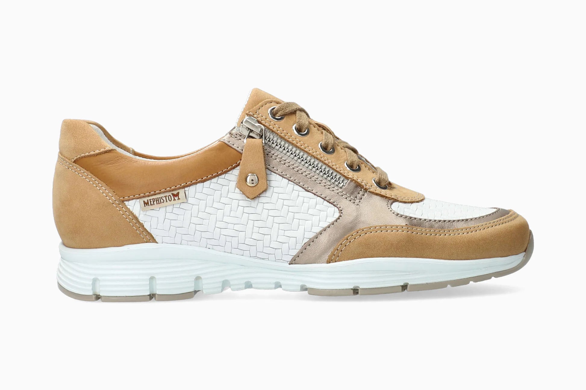 MEPHISTO YLONA, SAND / WHITE COMBO