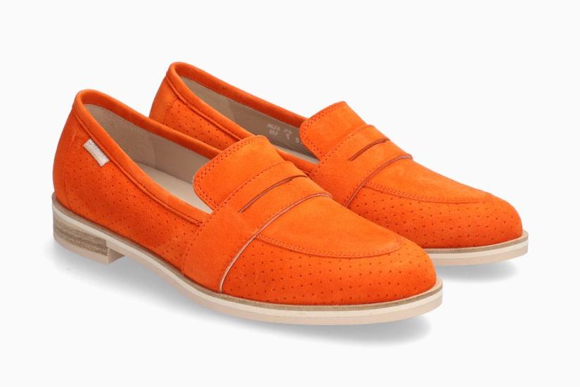MEPHISTO HADELE PERF, BURNT ORANGE VELSPORT