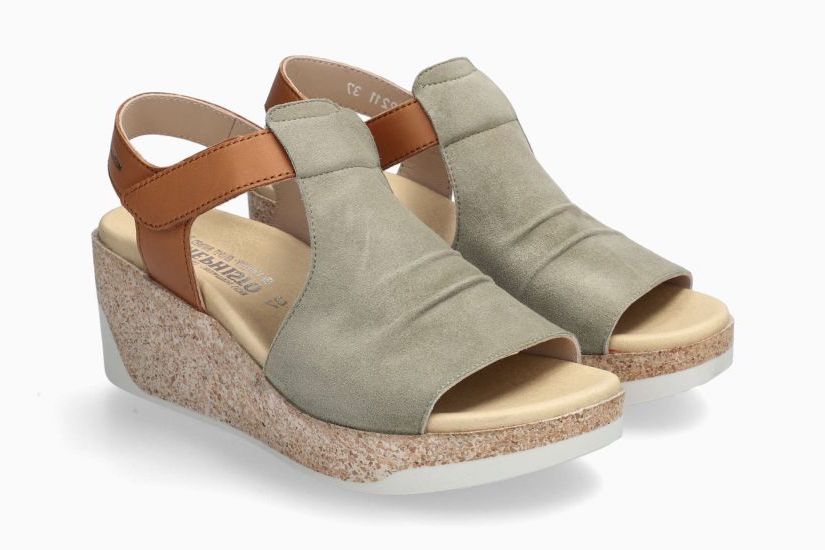 MEPHISTO GALIANE, LIGHT KHAKI VELCALF