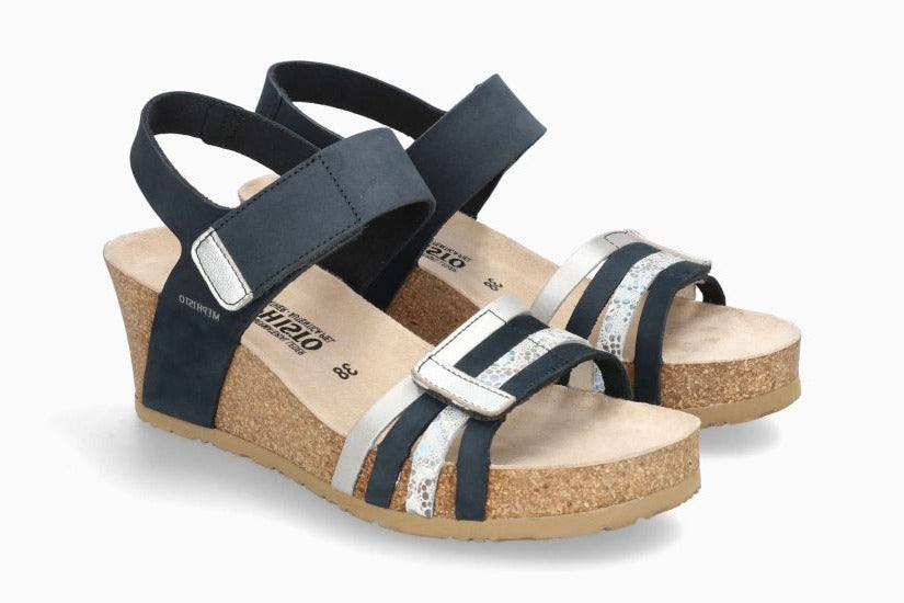 MEPHISTO LUCIA, NAVY NUBUCK COMBO