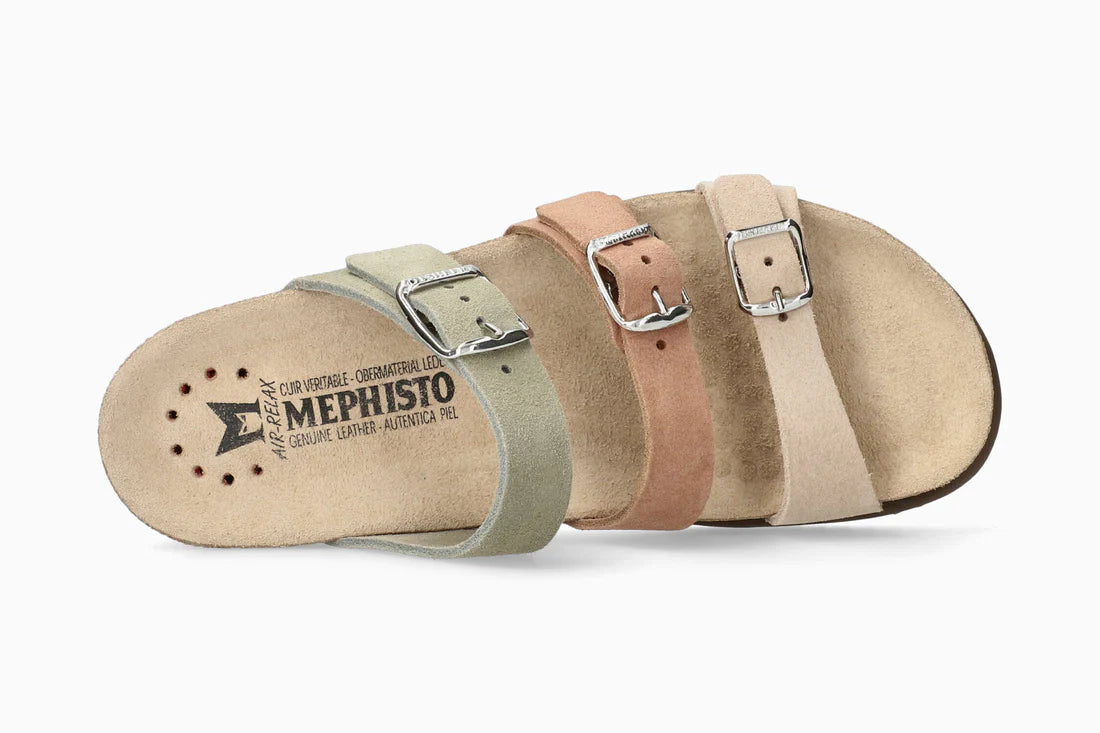 MEPHISTO HYACINTA, KHAKI/LIGHT SAND VELOUR